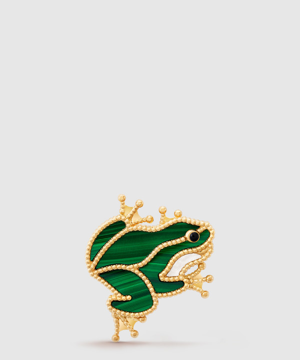 ​18K 하이엔드 미러급 반클리프 럭키 애니멀 프로그 클립 9RX00