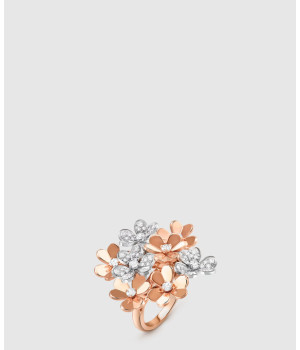 ​18K 하이엔드 미러급 반클리프 프리볼 링 플라워 8개 FIQ00