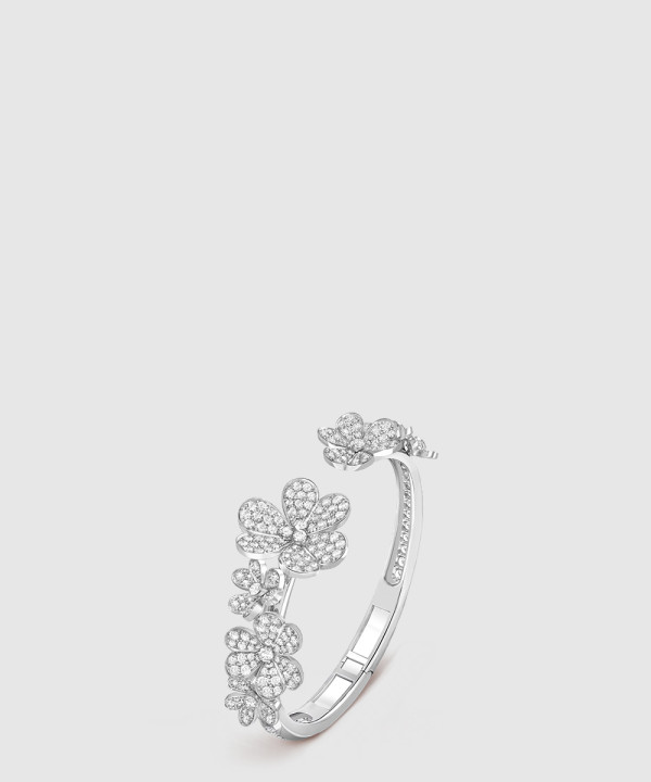 ​18K 하이엔드 미러급 반클리프 프리볼 브레이슬릿 플라워 7개 DYB00