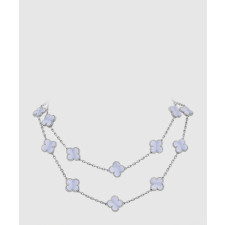 ​18K 하이엔드 미러급 반클리프 빈티지 알함브라 롱 네크리스 20모티브 80900