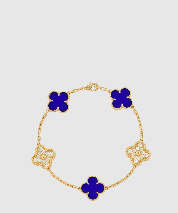 ​18K 하이엔드 미러급 반클리프 빈티지 알함브라 브레이슬릿 9LW00