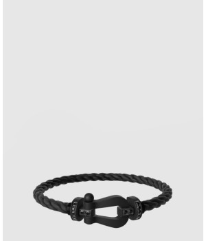 ​18K 하이엔드 미러급 프레드 포스텐 블랙 다이아 라지 브레이슬릿 6B0275