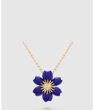 ​18K 하이엔드 미러급 반클리프 로즈 드 노엘 펜던트 7T200