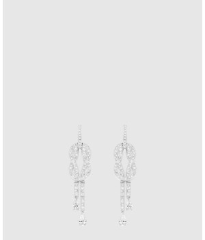 ​18K 하이엔드 미러급 프레드 샹스 인피니 이어링 8J0234