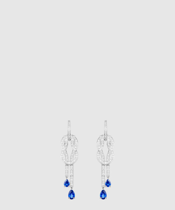 ​18K 하이엔드 미러급 프레드 샹스 인피니 이어링 8J0278