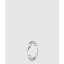 ​18K 하이엔드 미러급 까르띠에 C 드 까르띠에 웨딩 밴드 B4051300