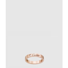 ​18K 하이엔드 미러급 까르띠에 C 드 까르띠에 웨딩 밴드 B4086400
