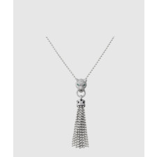 ​18K 하이엔드 미러급 까르띠에 팬더 드 네크리스 세미 파베 N7424122