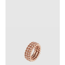 ​18K 하이엔드 미러급 까르띠에 클래쉬 드 링 더블 파베 세팅 B4237900