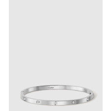 ​18K 하이엔드 미러급 까르띠에 러브 브레이슬릿 스몰 다이아 10개 B6079817