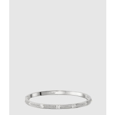 ​18K 하이엔드 미러급 까르띠에 러브 브레이슬릿 스몰 파베 세팅 N6726517