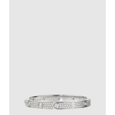 ​18K 하이엔드 미러급 까르띠에 러브 브레이슬릿 클래식 파베 세팅 다이아 10개 N6727417