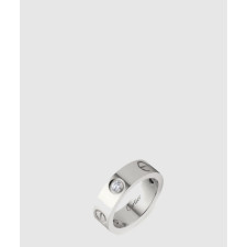 ​18K 하이엔드 미러급 까르띠에 러브 링 클래식 다이아 3개 B4032500