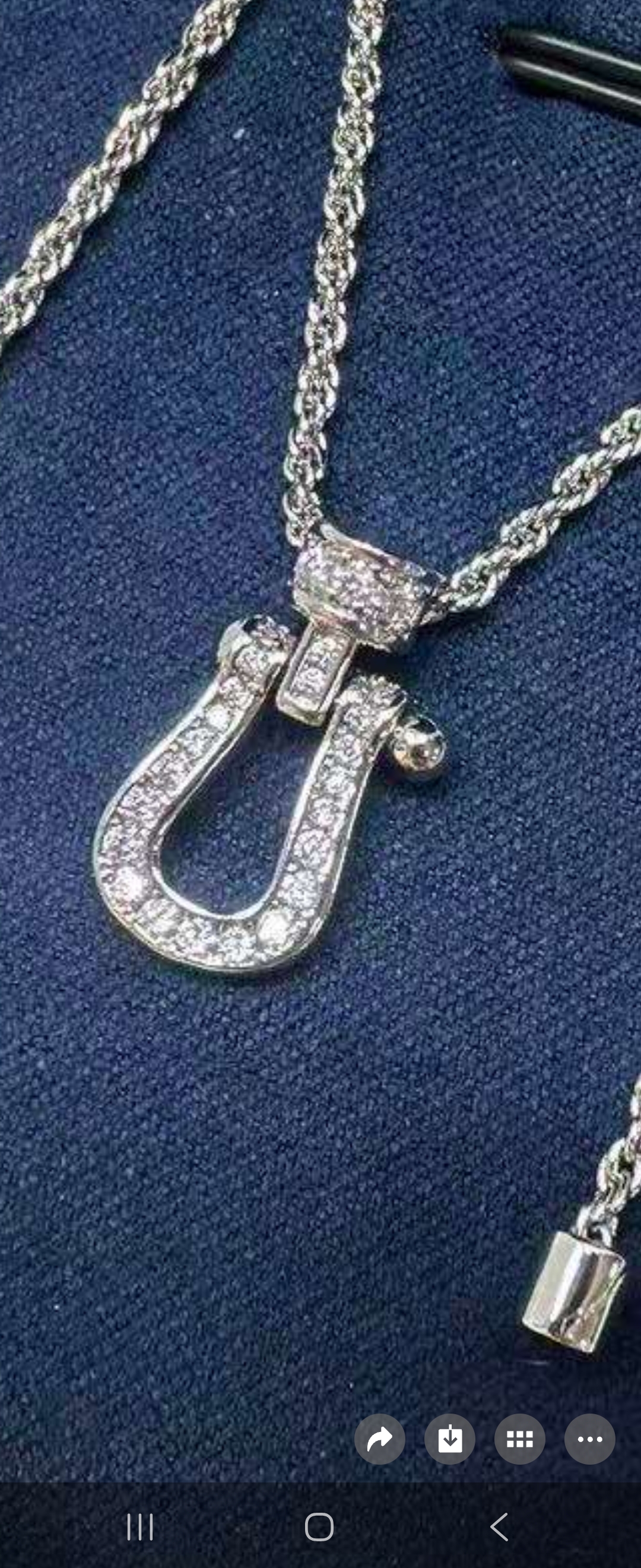 2026년 1월 20일 안*영님 프레드 포스텐 미디엄 목걸이 검품 및 출고