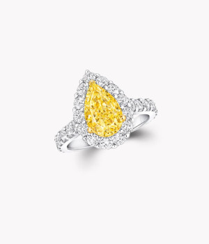 18K 하이엔드 미러급 그라프 아이콘 래디언트 컷 링 반지 RGR734