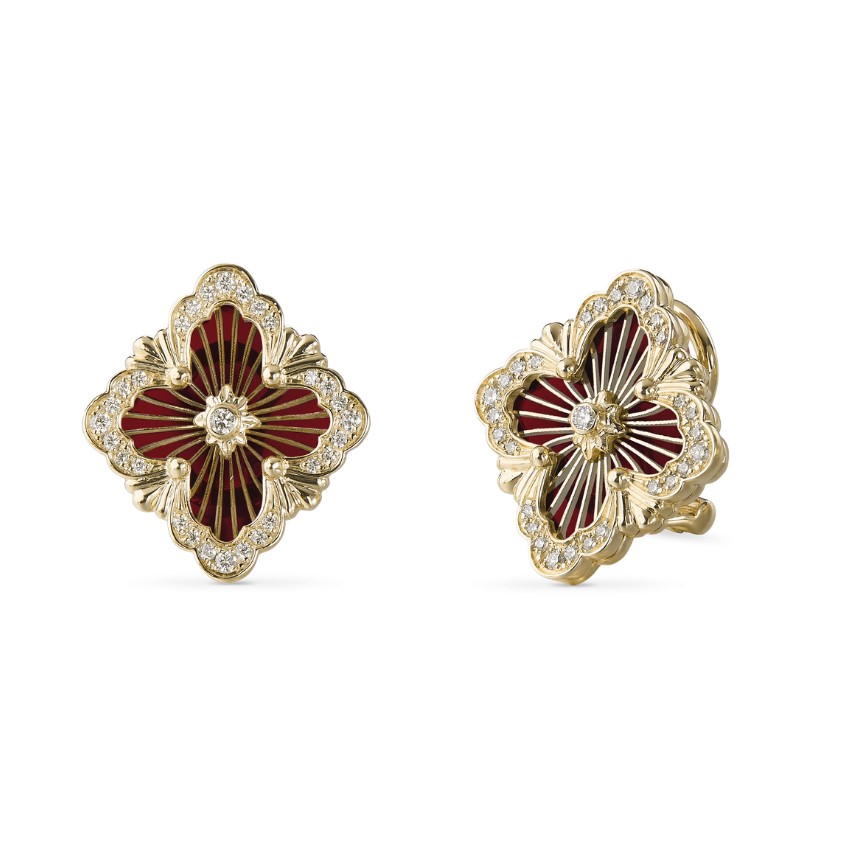 18K 하이엔드 미러급 부첼라티 오페라 튤레 이어링 017996