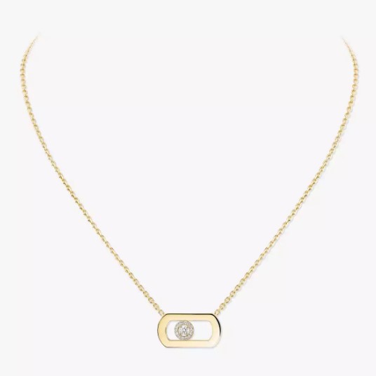 18K 하이엔드 미러급 메시카 쏘 무브 네크리스 12944