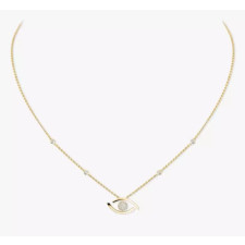 18K 하이엔드 미러급 메시카 럭키 아이 네크리스 07524