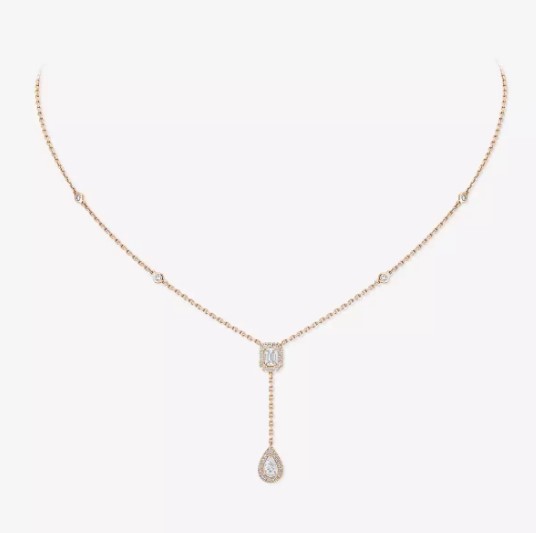 18K 하이엔드 미러급 메시카 마이 트윈 타이 네크리스 6693