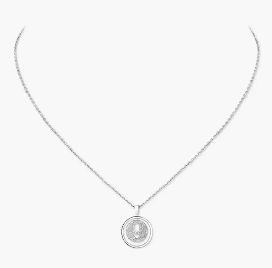 18K 하이엔드 미러급 메시카 럭키 무브 파베 네크리스 SM 07397