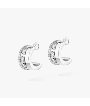 18K 하이엔드 미러급 메시카 무브 로만 미니 후프 이어링 7178