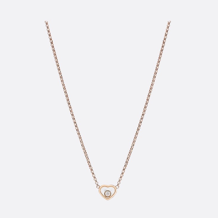 18K 하이엔드 미러급 쇼파드 마이 해피 하츠 네크리스 81A086