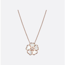 18K 하이엔드 미러급 쇼파드 해피 하트 플라워 네크리스 79A085