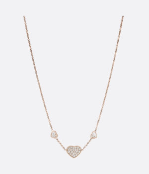 18K 하이엔드 미러급 쇼파드 해피 하트 네크리스 81A082