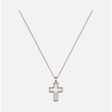 18K 하이엔드 미러급 쇼파드 해피 크로스 네크리스 79A409