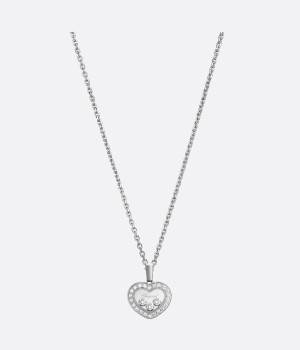 18K 하이엔드 미러급 쇼파드 해피 아이코닉 네크리스 79A611