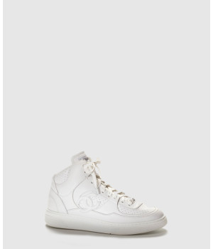 샤넬 CC로고 샤포스 하이탑 스니커즈 G45080