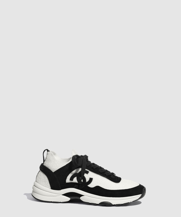 샤넬 니트 스니커즈 G38033