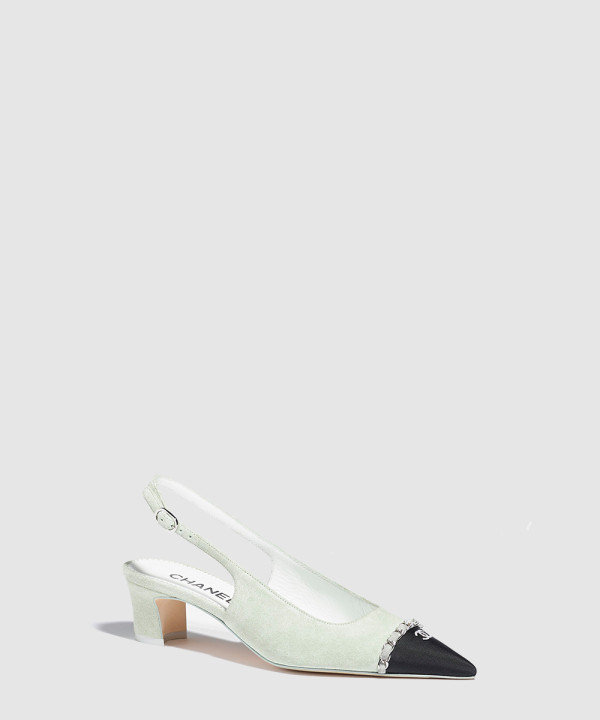 샤넬 23P 스웨이드 체인 슬링백 G39643