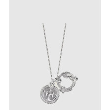 18K 하이엔드 미러급 에르메스 끌로 다흐 로프 네크리스