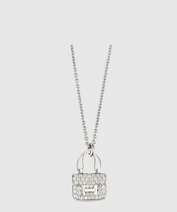 18K 하이엔드 미러급 에르메스 아뮬렛 콘스탄스 목걸이