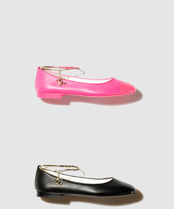 샤넬 체인 메리제인 플랫 G38986