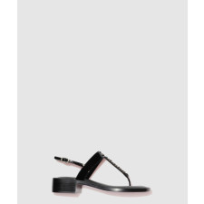 샤넬 페이던트 카프스킨 샌들 G38200