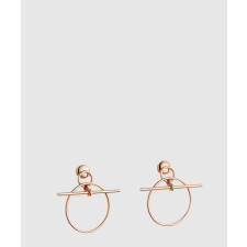 18K 하이엔드 미러급 에르메스 루프 이어링