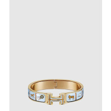 18K 하이엔드 미러급 에르메스 클릭아슈 Couvertures et Tenues de Jour 팔찌