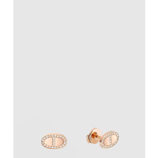 18K 하이엔드 미러급 에르메스 샹 당크르 컨투어(Chaîne d'Ancre Contour) 이어링