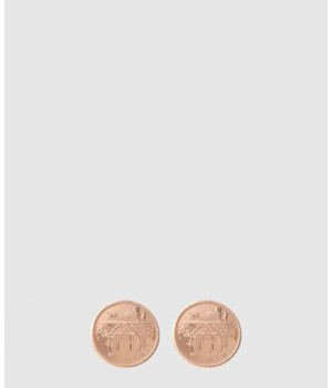 18K 하이엔드 미러급 에르메스 엑스리브리스(Ex-Libris) 이어링