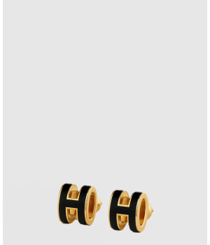 18K 하이엔드 미러급 에르메스 미니 팝 아슈 H 이어링