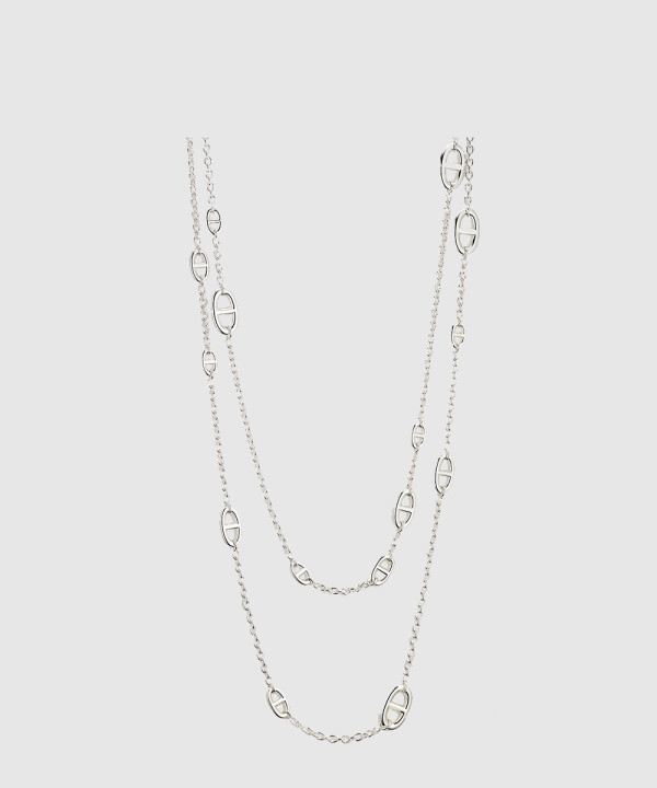 18K 하이엔드 미러급 에르메스 파랑돌 롱 네크리스 160