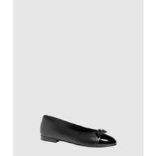 샤넬 클래식 펄 CC 로고 보우 발레리나 G39999