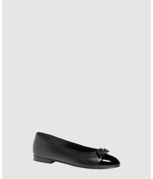 샤넬 클래식 펄 CC 로고 보우 발레리나 G39999