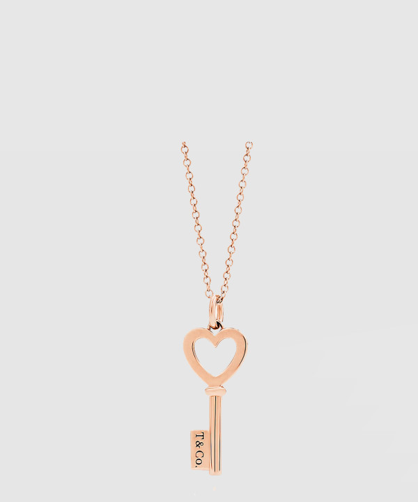 18K 하이엔드 미러급 티파니앤코 하트 키 펜던트