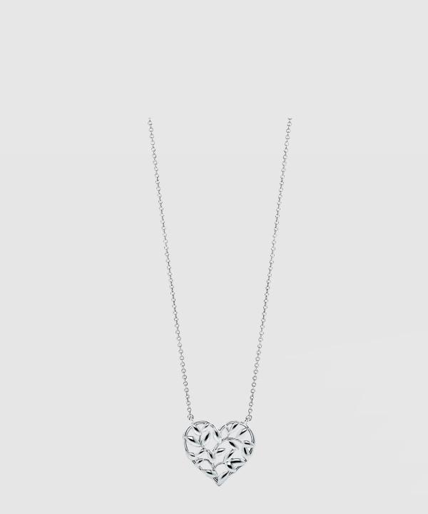 18K 하이엔드 미러급 티파니앤코 팔로마 피카소 올리브 리프 하트 펜던트