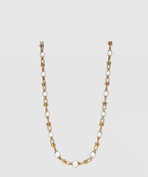 18K 하이엔드 미러급 티파니앤코 하드웨어 그래듀에이티드 링크 네크리스