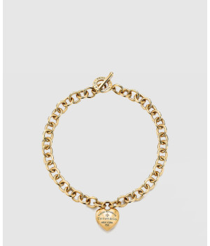 18K 하이엔드 미러급 티파니앤코 리턴 투 티파니™ 풀 하트 토글 목걸이