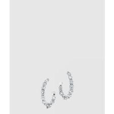 18K 하이엔드 미러급 티파니앤코 인사이드 아웃 후프 이어링